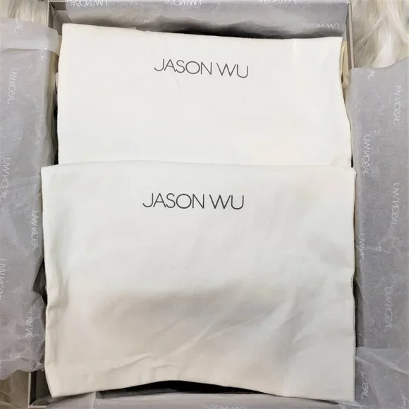 NIB JASON WU Hair-On-Hide Silver Metallic Stiletto, Size 5.5 - Picture 10 of 13